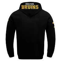 Sweat à capuche classique Pro Standard noir des Bruins de Boston pour hommes