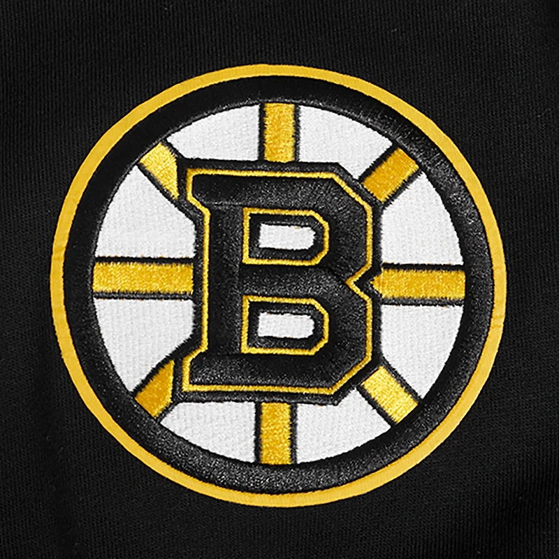 Men's Pro Standard  Black Boston Bruins Paint the City Pullover Hoodie