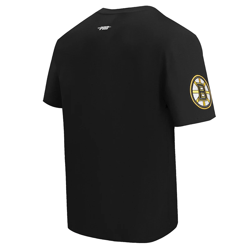 T-shirt noir Pro Standard Turn It Up des Bruins de Boston pour homme