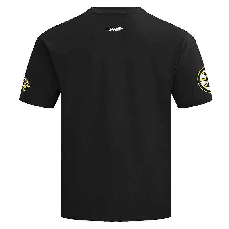 T-shirt noir Pro Standard Turn It Up des Bruins de Boston pour homme