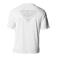 Men's  White Boston Bruins Terminal Tackle Omni-Shade T-Shirt
