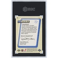 Phil Esposito Boston Bruins autographié 1999-00 Upper Deck Retro Inkredible #PE SGC authentifié 9 cartes