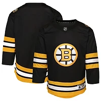 Preschool  Black Boston Bruins Home Replica Jersey