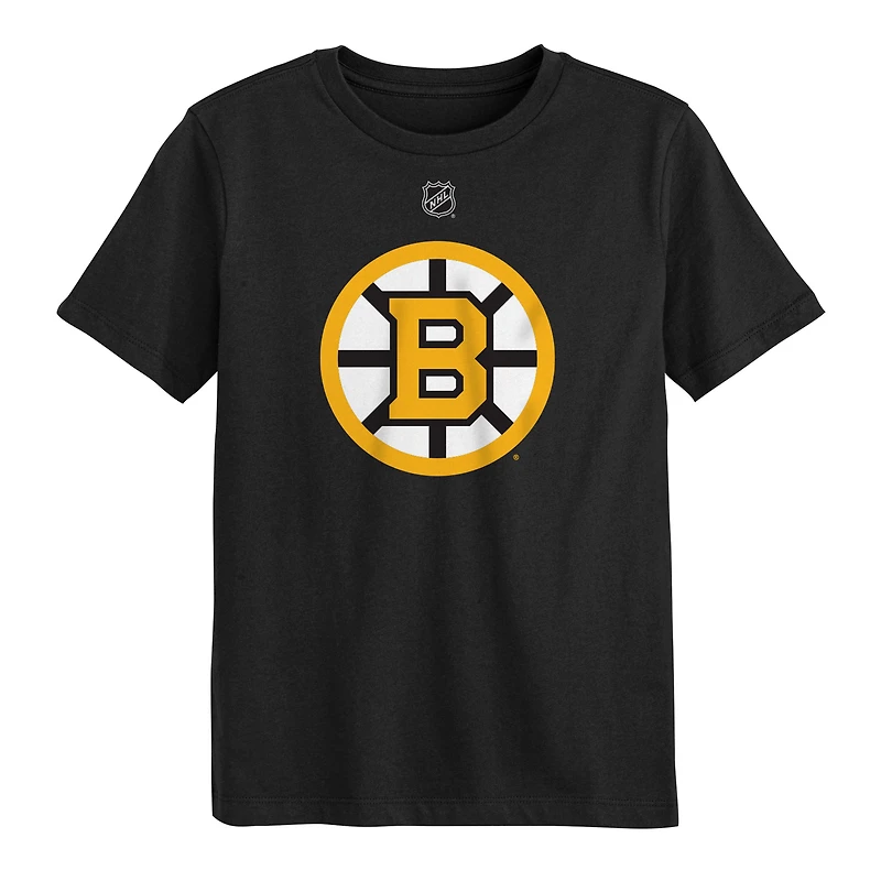 Preschool Outerstuff  Black Boston Bruins Primary Logo T-Shirt
