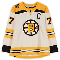 Ray Bourque Boston Bruins Autographed 100th Anniversary Season Cream Alternate adidas Jersey with Multiple Inscriptions - Limited Edition of 10