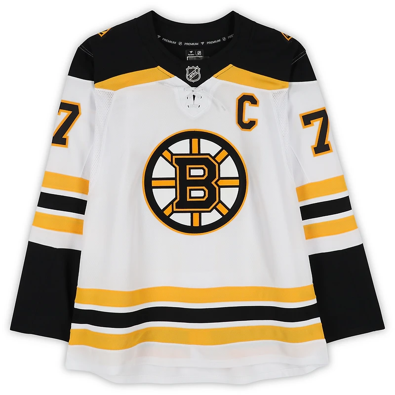 Maillot Fanatics blanc autographié par Ray Bourque des Bruins de Boston