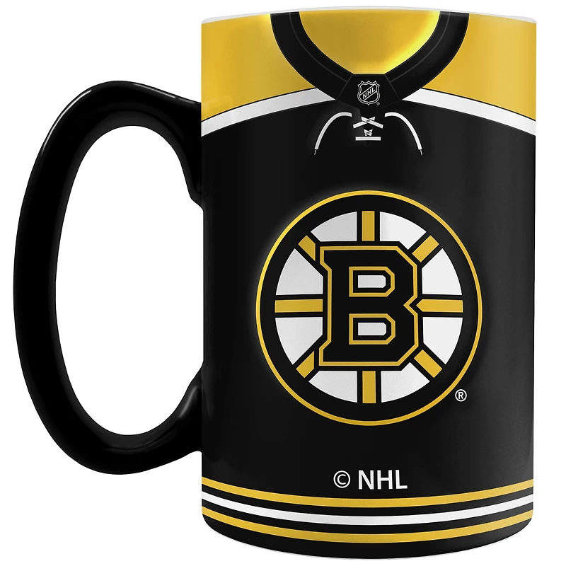 Le Sports Vault Bruins de Boston 20 oz. Tasse sculptée en jersey