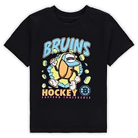 T-shirt noir des Bruins de Boston pour tout-petits
