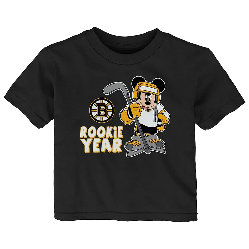 Ensemble t-shirt et short Disney Rookie Year des Bruins de Boston pour tout-petit