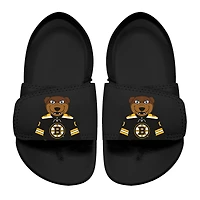 Toddler ISlide Black Boston Bruins Mascot Slide Sandals