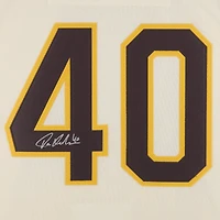 Tuukka Rask Boston Bruins Autographed 100th Anniversary Beige Alternate adidas Authentic Jersey