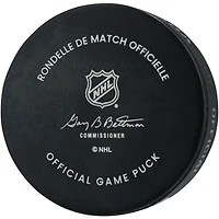 Tuukka Rask Boston Bruins Autographed 100th Anniversary Official Game Puck 