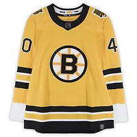 Maillot rétro adidas authentique dédicacé par Tuukka Rask des Bruins de Boston 2021