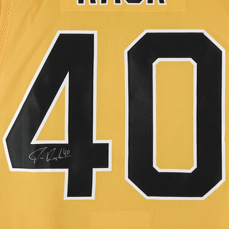Maillot rétro adidas authentique dédicacé par Tuukka Rask des Bruins de Boston 2021