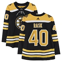 Tuukka Rask Boston Bruins Autographed Black adidas Authentic Jersey with Multiple Inscriptions - Limited Edition #10/10