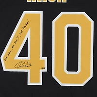 Tuukka Rask Boston Bruins Autographed Black adidas Authentic Jersey with Multiple Inscriptions - Limited Edition #10/10