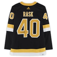Tuukka Rask Boston Bruins Autographed Black Alternate adidas Authentic Jersey 