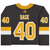 Tuukka Rask Boston Bruins Autographed Black Alternate adidas Authentic Jersey 