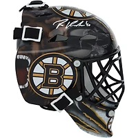 Masque de gardien de but miniature autographié par Tuukka Rask des Bruins de Boston