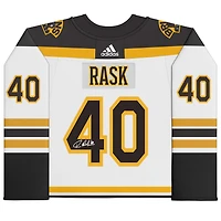 Tuukka Rask Boston Bruins Autographed White adidas Authentic Jersey