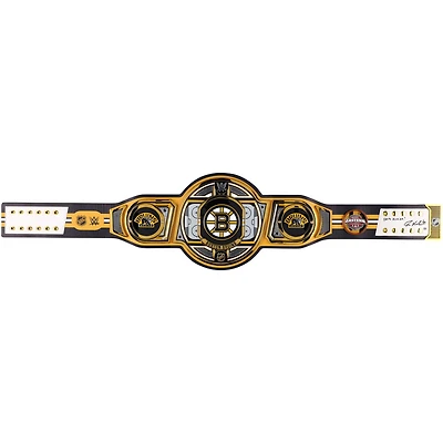 Tuukka Rask Boston Bruins Autographed WWE Legacy Title Belt with "2014 Vezina" Inscription - Limited Edition of 5