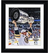 Tyler Seguin Boston Bruins Autographed 8" x 10" 2011 Stanley Cup Champions Raising Cup Photograph