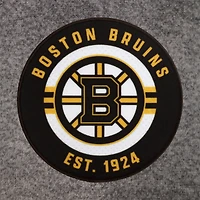Peignoir unisexe gris des Bruins de Boston