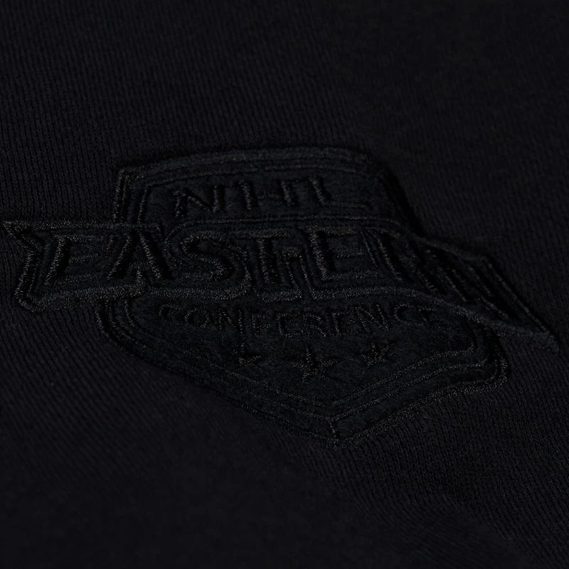 Sweat-shirt unisexe Mitchell & Ness Boston Bruins Phantom Fleece à col rond noir