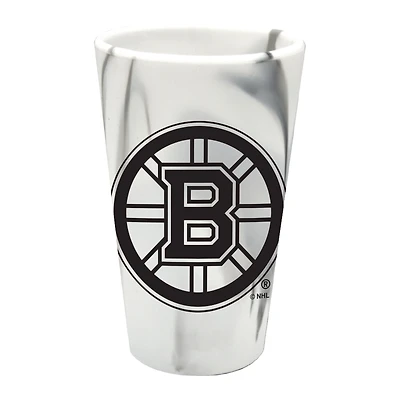 WinCraft Bruins de Boston 16oz. Verre à pinte en silicone à la mode