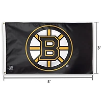 Drapeau de luxe WinCraft Bruins de Boston 3 pi x 5 pi