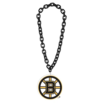 Collier WinCraft avec grand logo des Bruins de Boston
