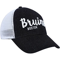 Casquette Snapback Boston Bruins Encore MVP '47 noire/blanche pour femme