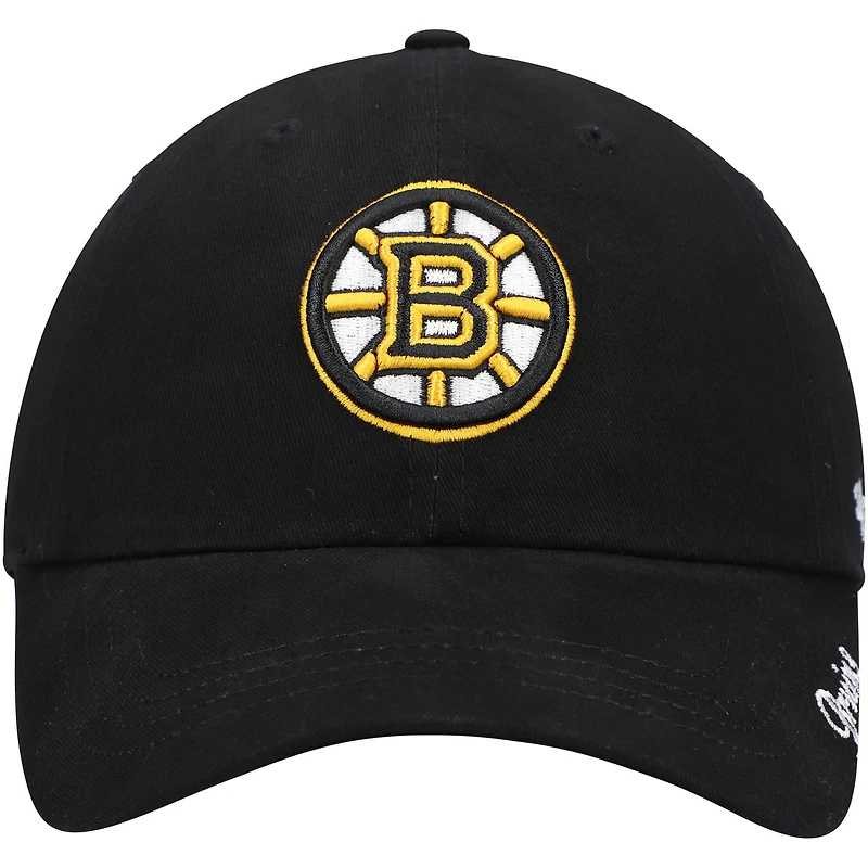 Casquette ajustable Miata Clean Up de l'équipe des Bruins de Boston '47 pour femmes