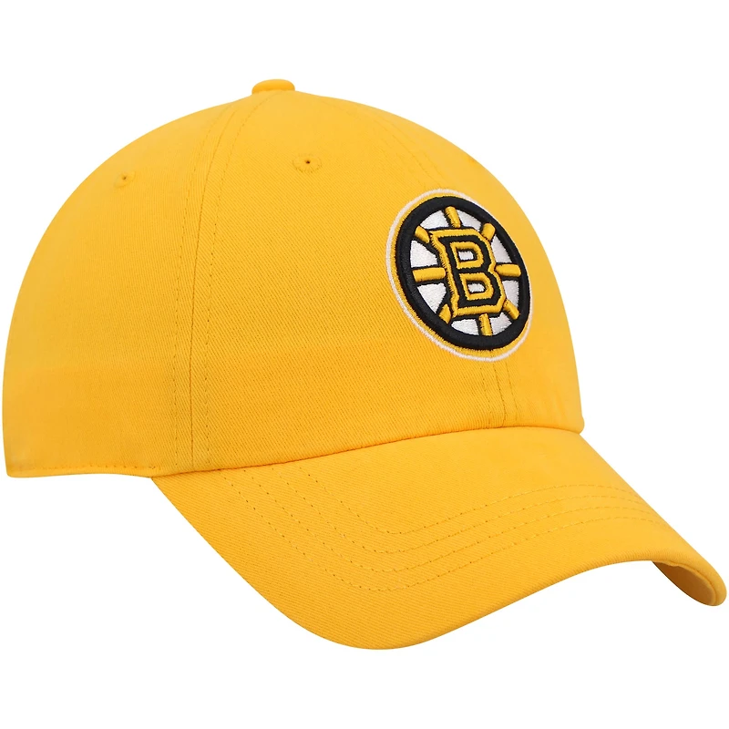 Casquette réglable '47 Gold Boston Bruins Team Miata Clean Up pour femme