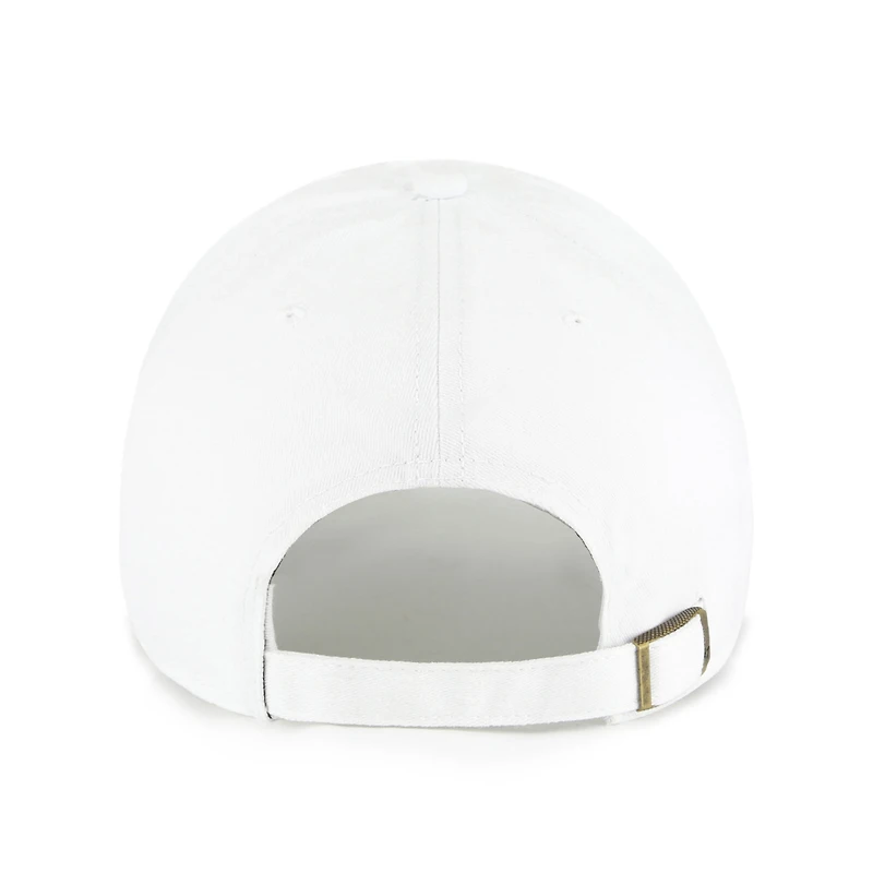 Women's '47 White Boston Bruins Confetti Clean Up Adjustable Hat