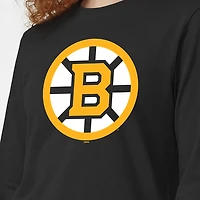 Women's Champion  Black Boston Bruins 2-Hit Long Sleeve T-Shirt