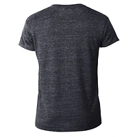 Women's Champion Black Boston Bruins Tri-Blend V-Neck T-Shirt