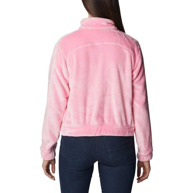 Veste rose à fermeture éclair intégrale Fire Side des Bruins de Boston Columbia pour femme