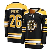 Women's Fanatics Andrew Peeke Black Boston Bruins Home Breakaway Jersey