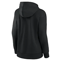 Women's Fanatics  Black Boston Bruins Authentic Pro Core Secondary Fleece Pullover Hoodie