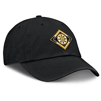 Casquette ajustable authentique Pro Rink des Bruins de Boston pour femmes Fanatics noire