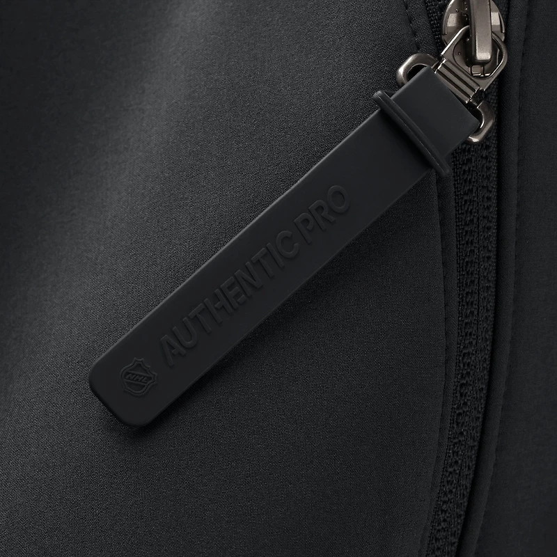 Women's Fanatics Black Boston Bruins Authentic Pro Rink Raglan Full-Zip Hoodie