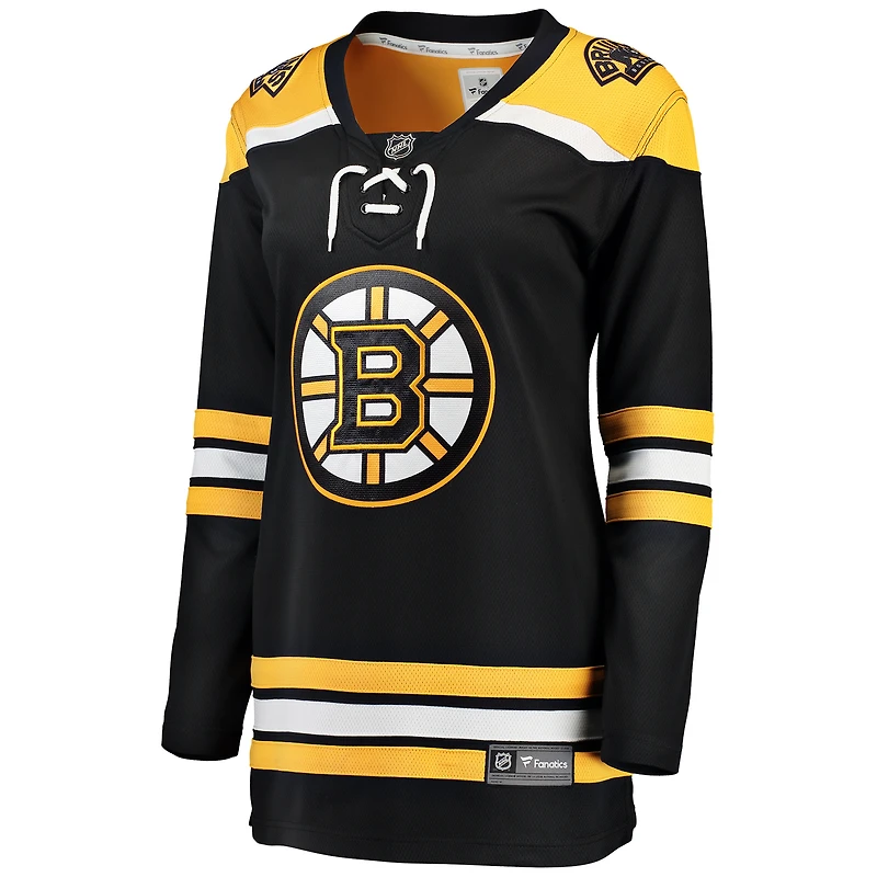 Women's Fanatics Black Boston Bruins Breakaway Home Jersey