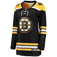 Women's Fanatics Black Boston Bruins Breakaway Home Jersey