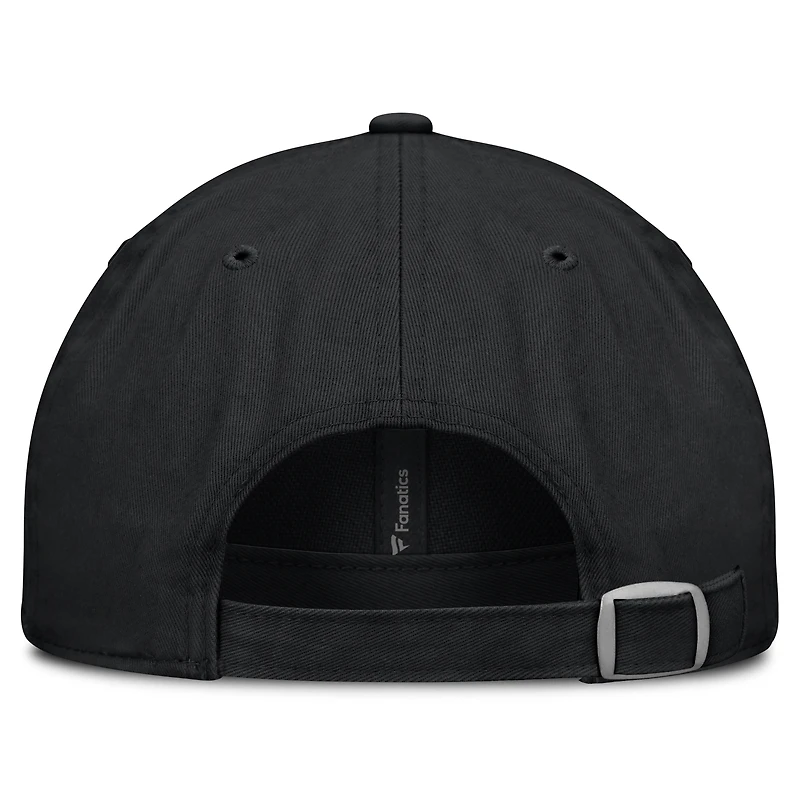 Casquette ajustable noire Fanatics pour femmes avec logo Core des Bruins de Boston