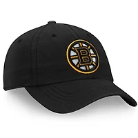Women's Fanatics Black Boston Bruins Core Primary Logo Adjustable Hat