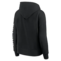 Women's Fanatics Black Boston Bruins Elements Next Pullover Hoodie