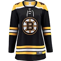 Women's Fanatics Black Boston Bruins Home Breakaway - Blank Jersey