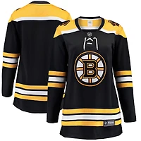 Women's Fanatics  Black Boston Bruins Home Breakaway Jersey