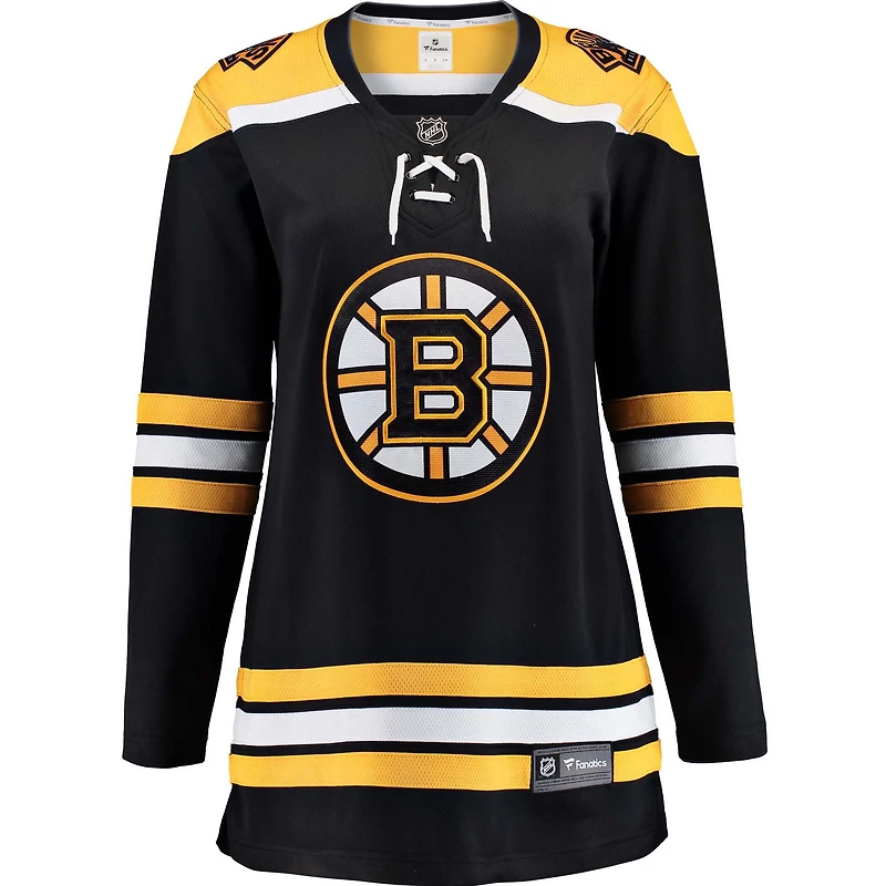 Women's Fanatics  Black Boston Bruins Home Breakaway Jersey